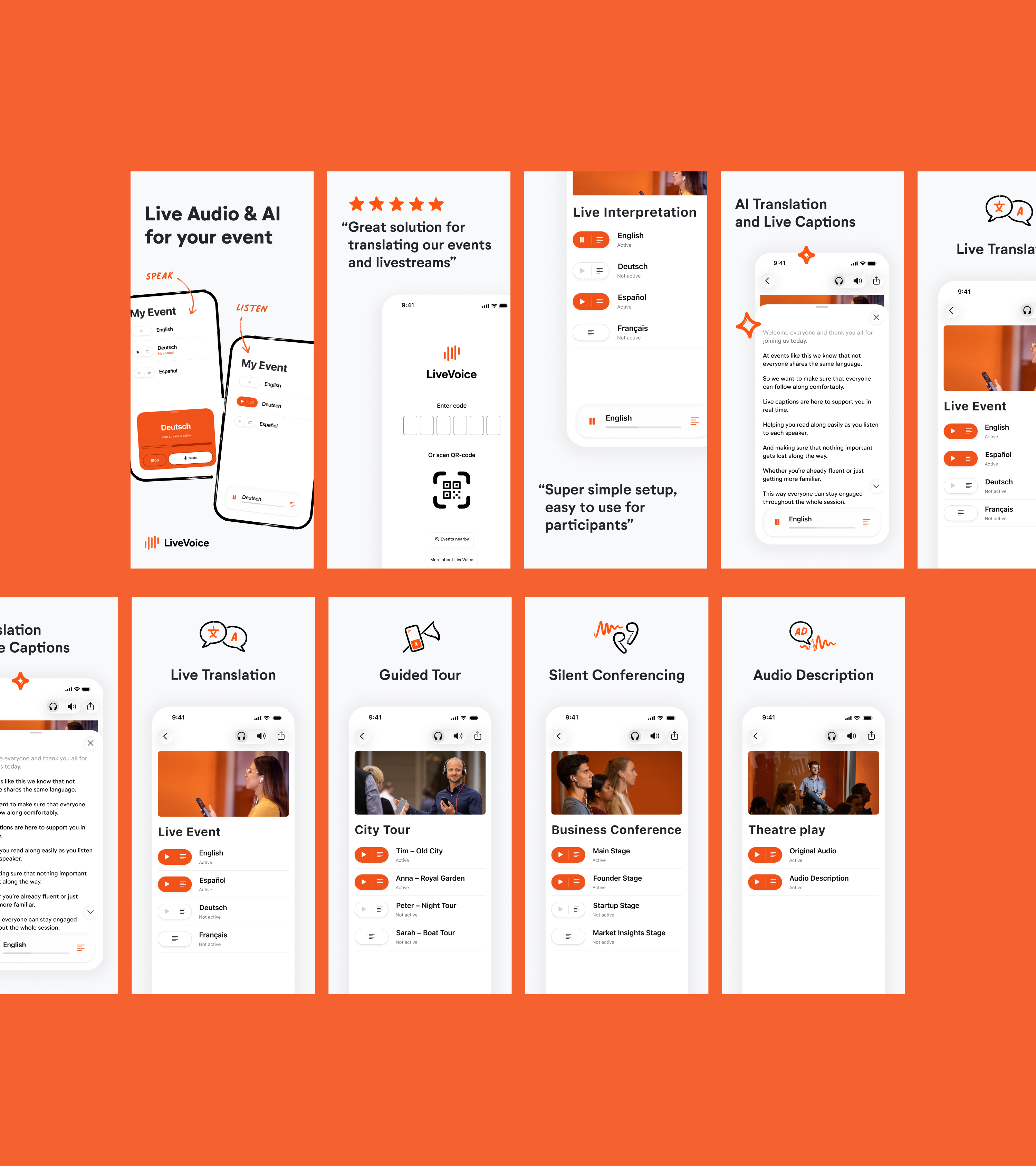 App Store and marketing screens